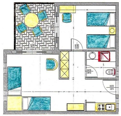 Xenios Faros Apartments Possidi Kamer foto